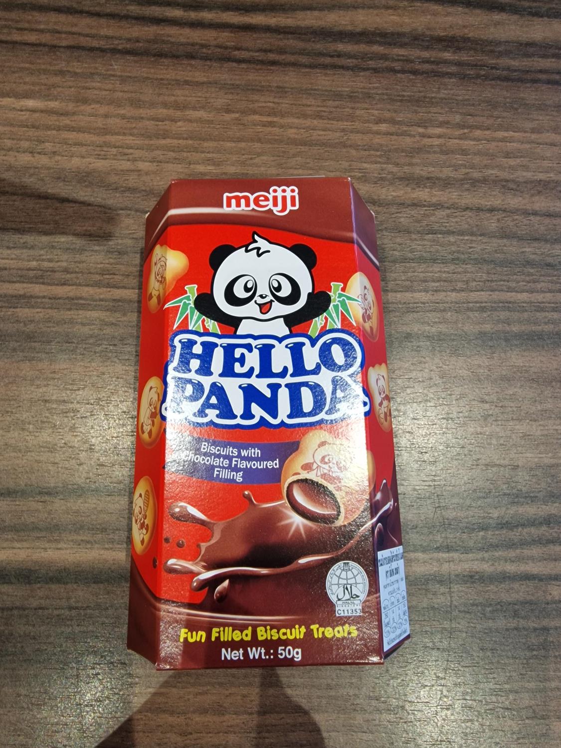 Hello panda biscuit chocolate