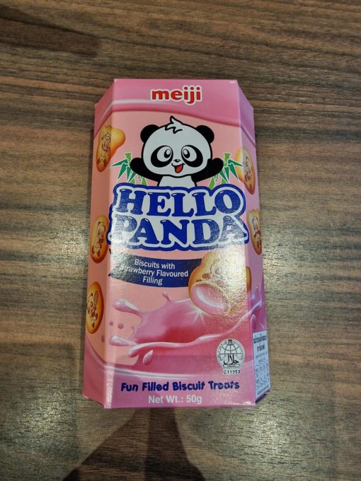 Hello panda biscuit strawberry