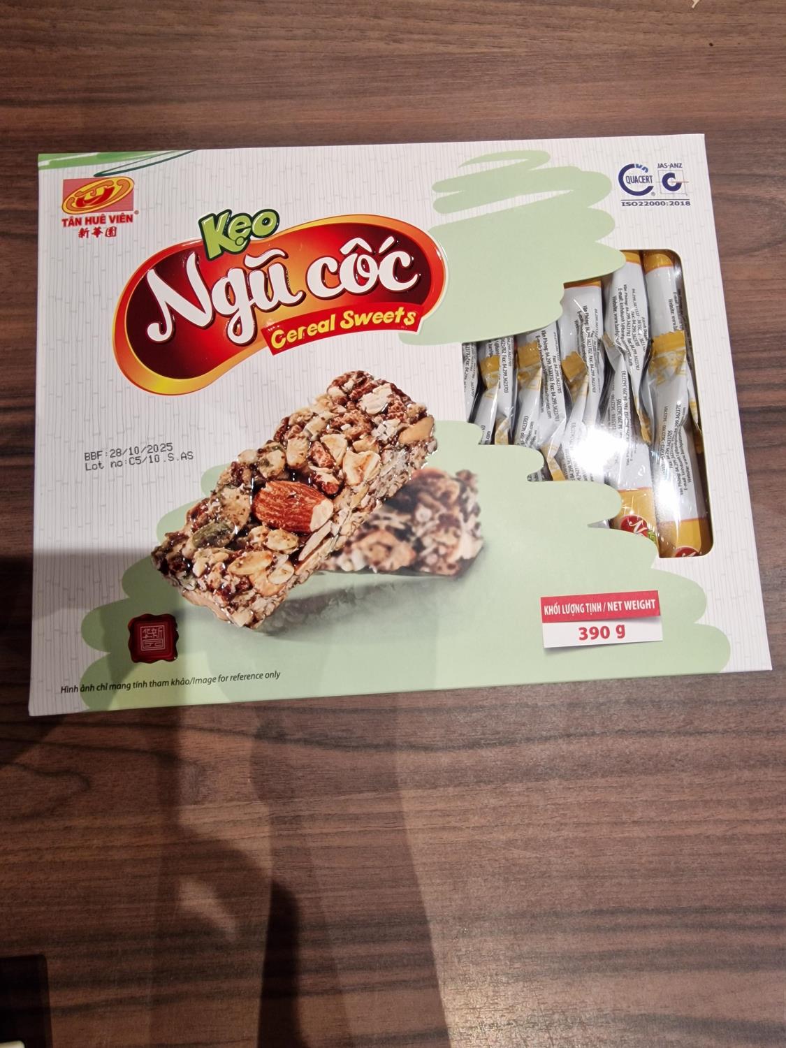 Cereal Sweets/Keo ngu coc 390g