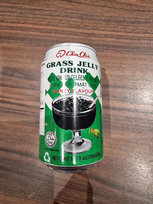 Canned grass jelly drink