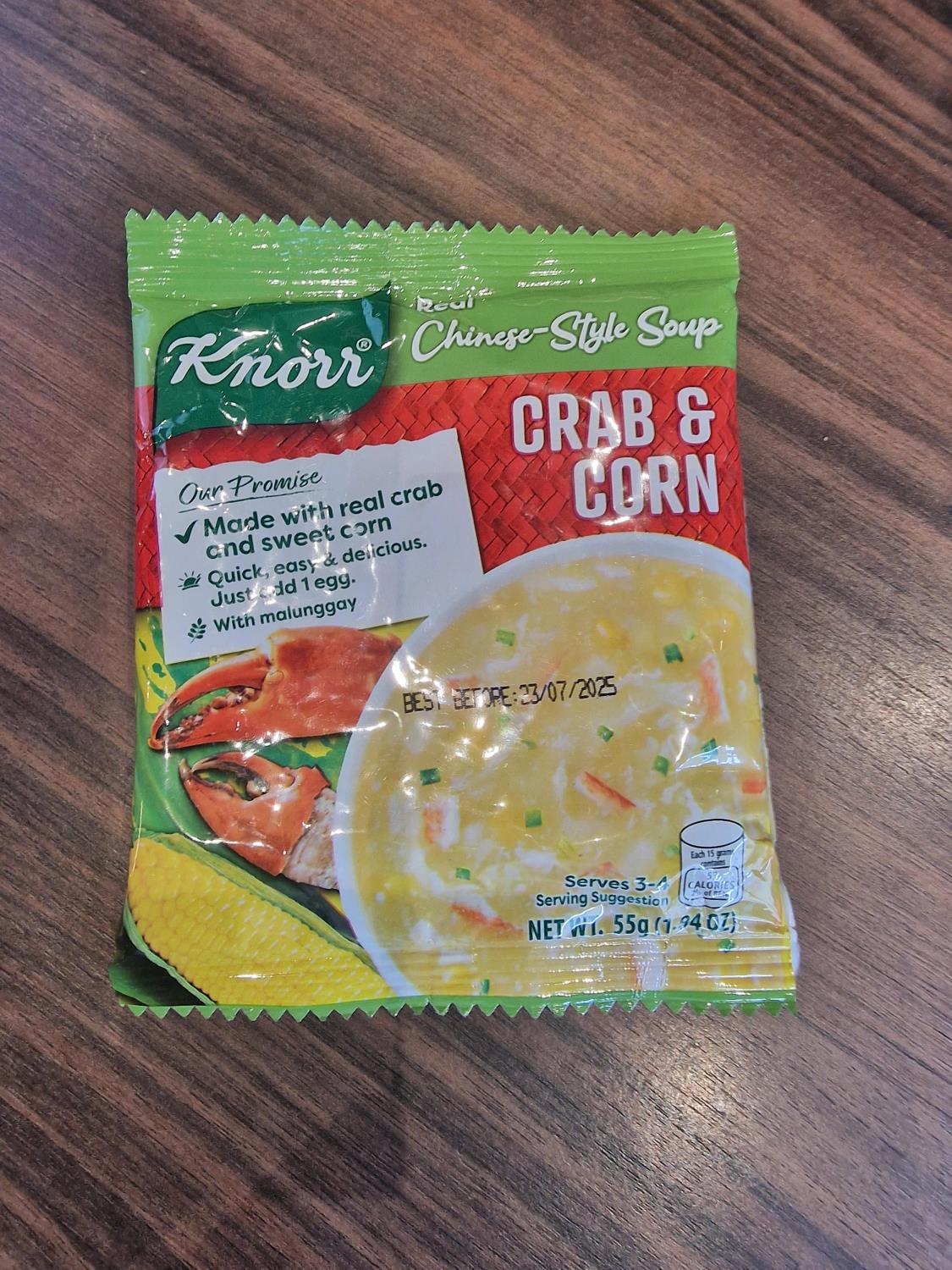 Knorr crab & corn 55g