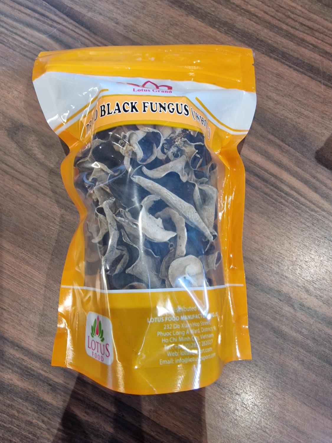 Dried black fungus whole 100g