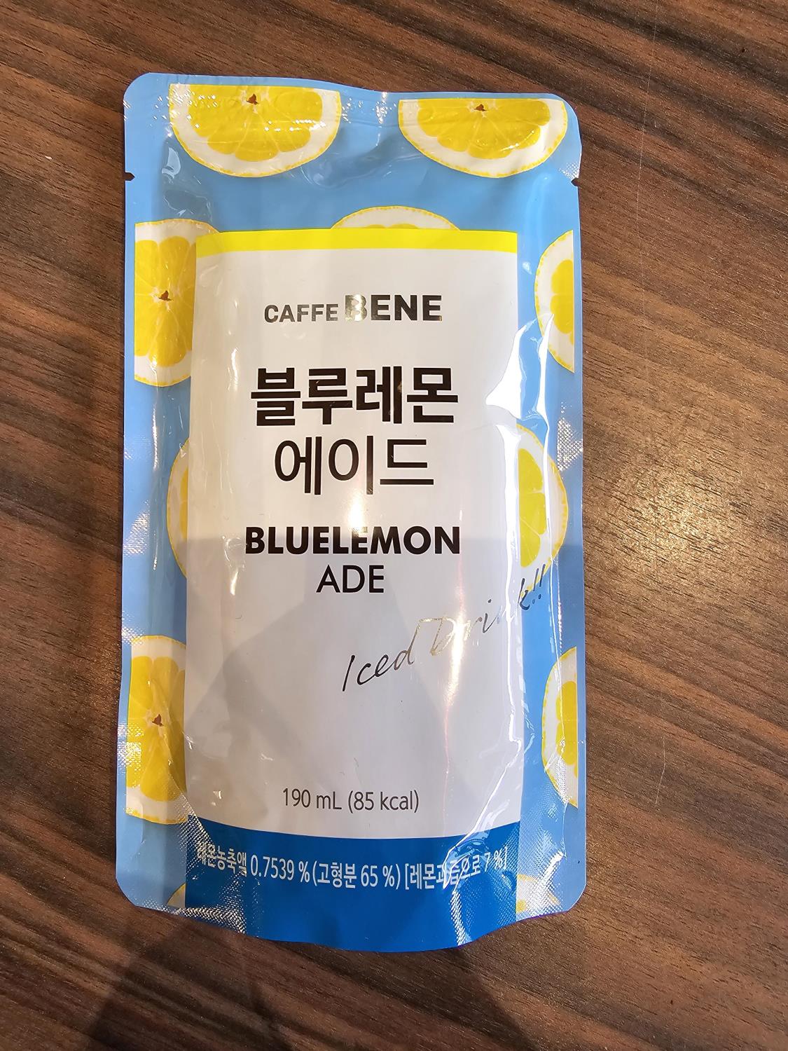 Caffebene- bluelemon ade