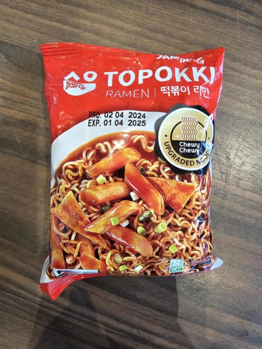 Topokki ramen samyang