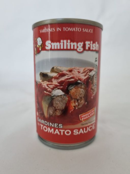 Smiling fish in tomat sauce