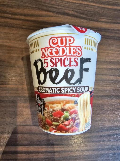 NISSIN CUP BEEF 5 Spices 70G