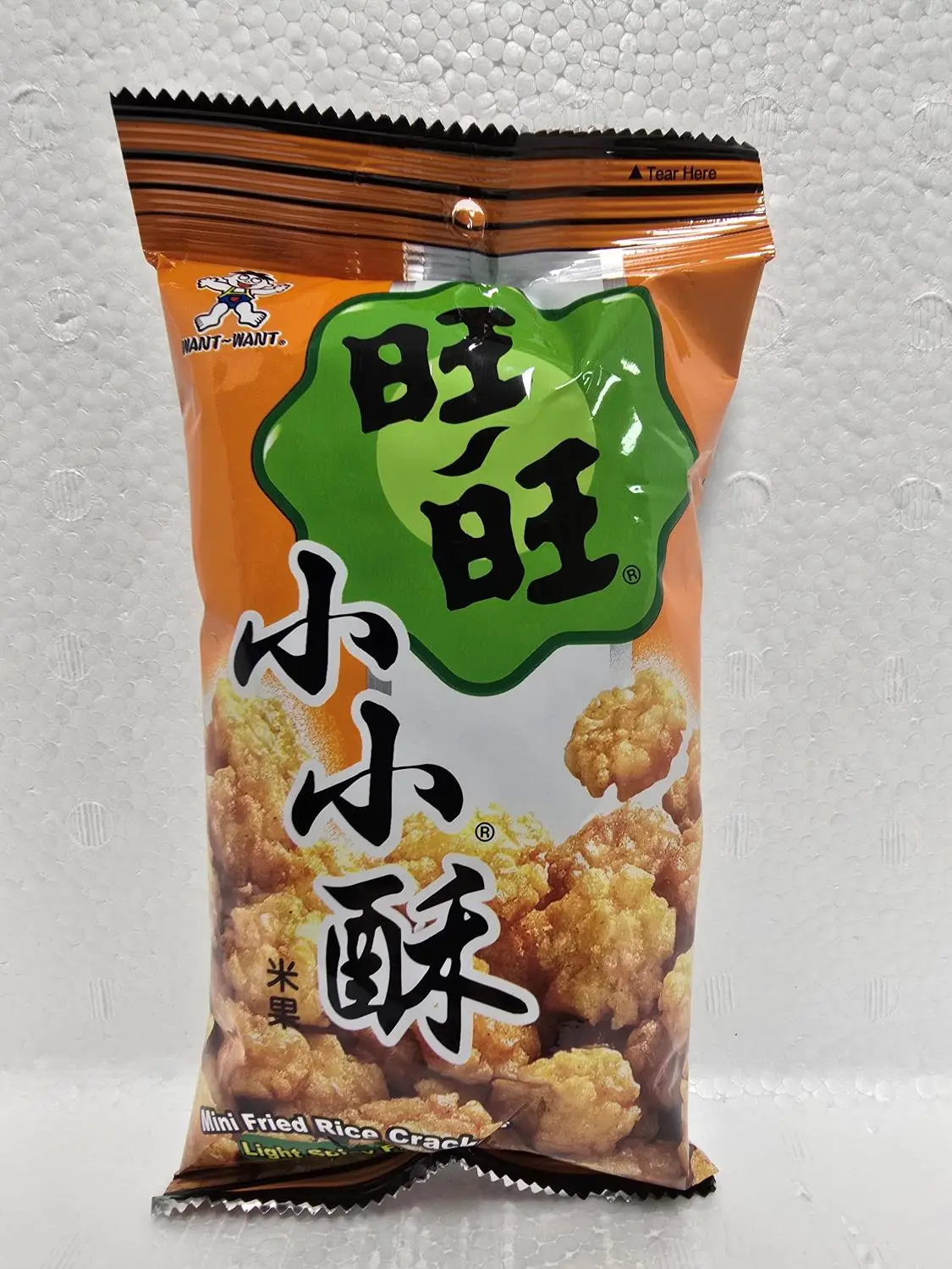 Mini Rice Wheel Crackers WW Mini Fried Rice Crackers Light Spicy - MX2 FOOD