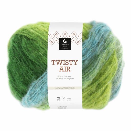 Twisty Air - Grønn/Gul/Isblå print