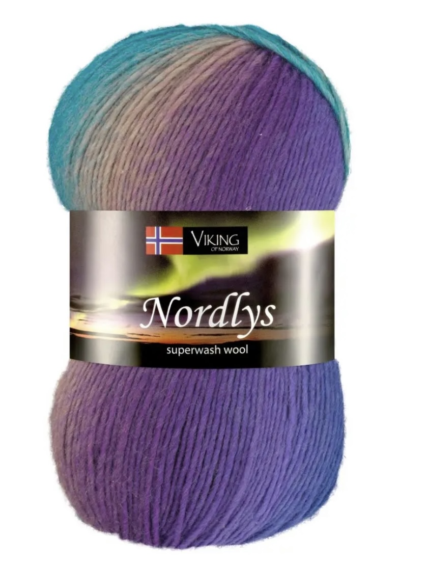 964 Multi Lilla/Turkis