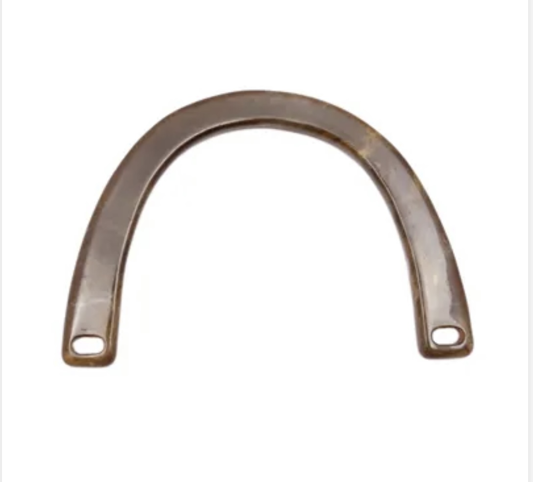 Veskehåndtak Halvmåne brun