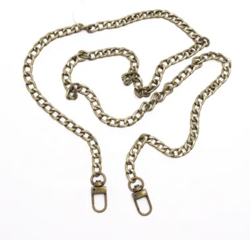 Veskehåndtak kjede messing