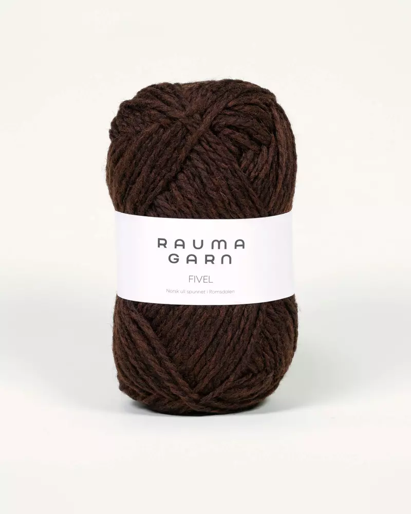 403 Mørk Sjokolade melert