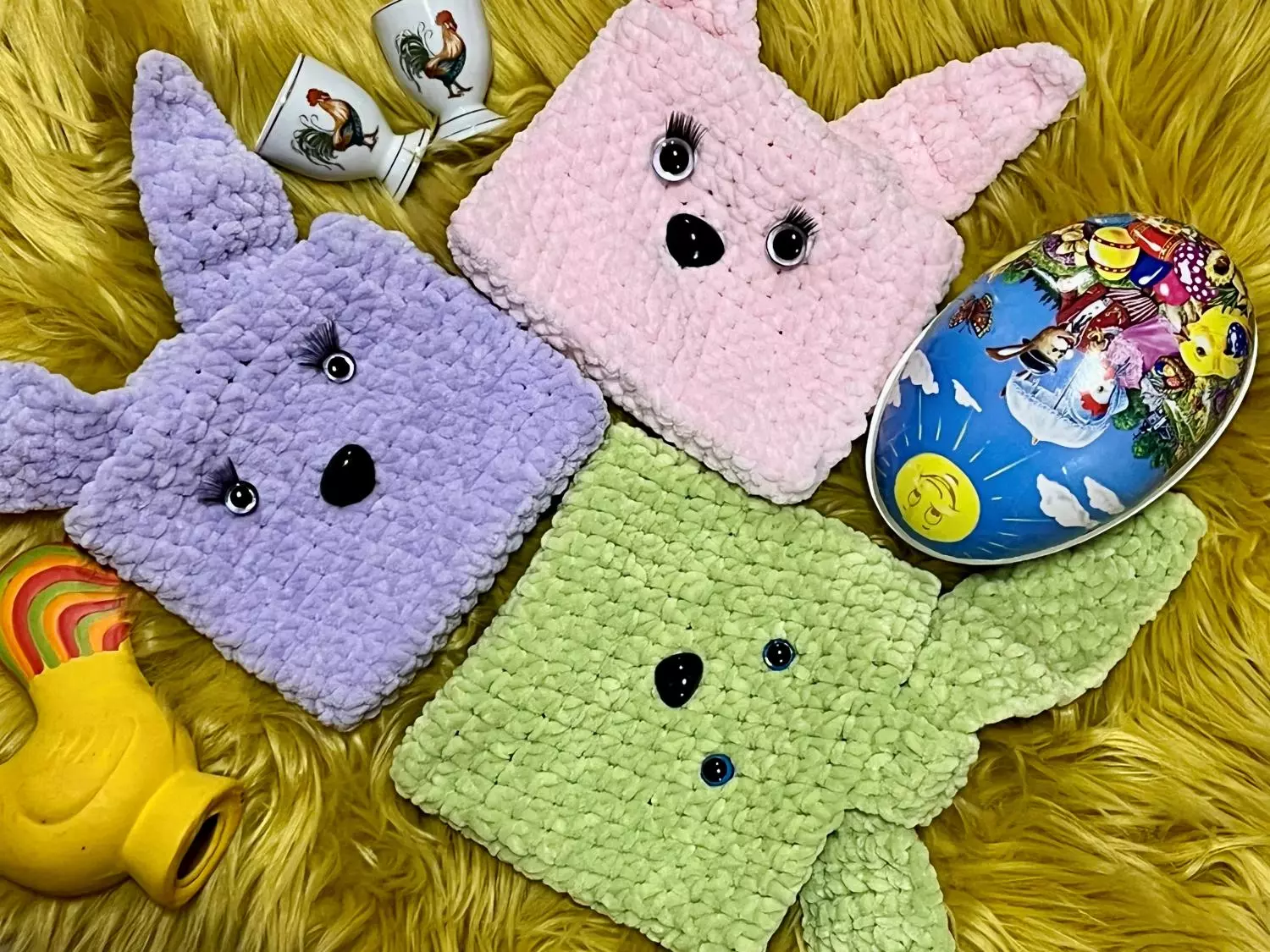 Heklet Påskeharepose