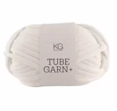 Tubegarn 7 mm, Hvit 0601