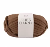 Tubegarn 7 mm, Brun 1048