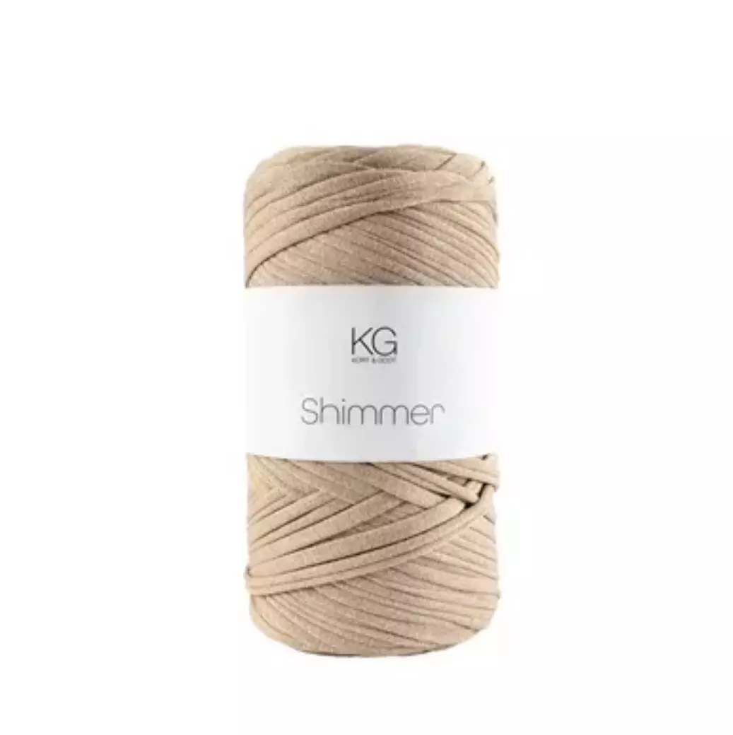 Shimmergarn 55 Beige/Gull