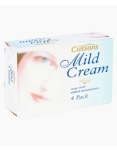 Mild Cream Soap (85g x 4pk) x 6 - Nyhet 25.09