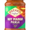 Pataks Mango Pickle Hot 283g x 6 (Etikett)