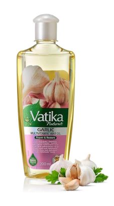 Vatika Hair Oil Garlic 200ml x 6 - Ny Ankomst 02.05.25