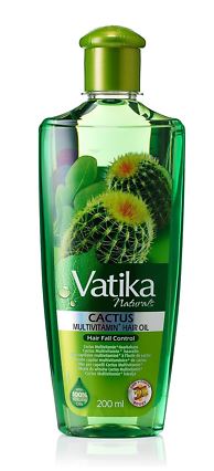 Vatika Hair Oil Cactus 200ml x 6 - Ny Ankomst 02.05.25