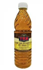 Trs Mustard Oil 1L x 6 - Kun til Utvortes bruk - Lavpris!