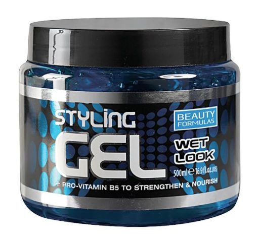 Beauty Formulas Styling Gel Wet 500ml x 12 - Ny Ankomst 04.06.25