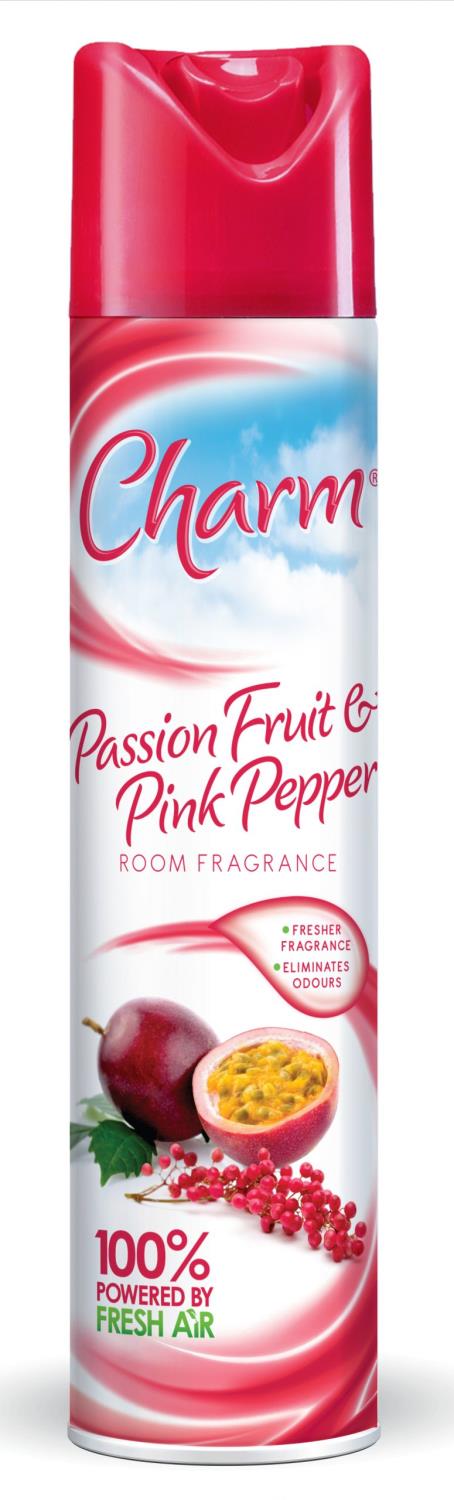 Charm Air Freshner Passion & Pink Pepper 240ml x 12 - Ny Ankomst 04.06.25
