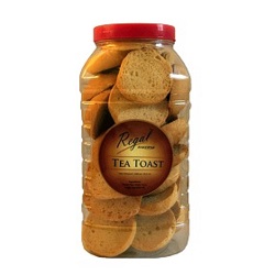 Regal Tea Rusks Jar (Tea Toast) 300g x 9 - Ny Ankomst 03.10.24