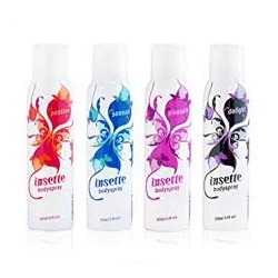 Insette Bodyspray Women Mixed 150ml x 24 - Ny Ankomst 04.06.25