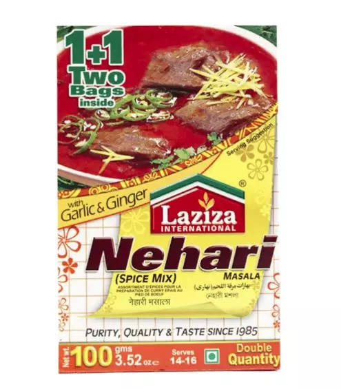 Laziza Nehari Masala 100g x 6 - Ny Ankomst 21.05.25