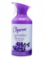 Charm Air Freshener Lavender Breeze Dry Spray 250ml x 6