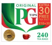 PG Tea Black 240 bags x 4 - Tilbud