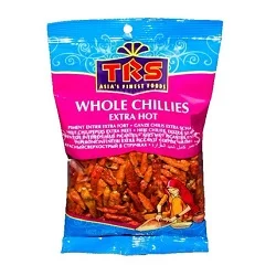 Trs Chillies Whole Extra Hot 400g x 6 - Ny Ankomst 14.12.24