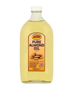 Ktc Almond Oil 500ml x 12 - Ny Ankomst 27.03.24