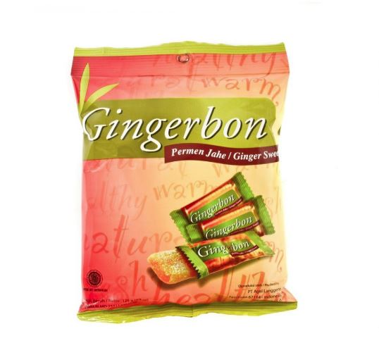 Gingerbon Ginger Candy P.Mint 125g x 20