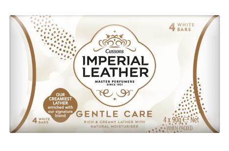 Imperial Leather Soap Gentle (4 x 90g) x 8 - Ny Ankomst 20.08.24