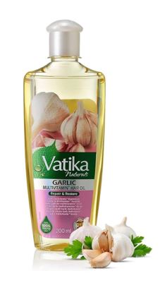 Vatika Garlic Hair Oil 200ml x 6 - Ny Ankommet 22.05.24