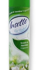 Insette Airfreshner Jasmine 300ml x 12 - Ny Ankomst 25.07.24 - Lavpris