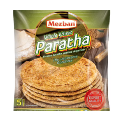 Mezban Paratha Whole Wheat 5stk x 24 - Ny Ankomst 07.11.24