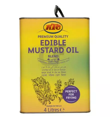 Ktc Mustard Oil Blend Edible 4L x 4