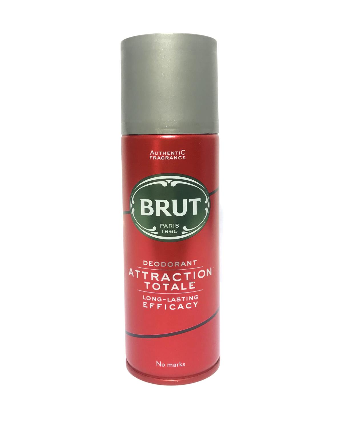Brut Deodorant Attraction (Red) 200ml x 6!Ny Pris