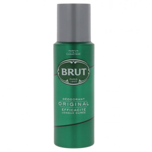 Brut Deodorant Original (Green)200ml x 6!Ny Pris