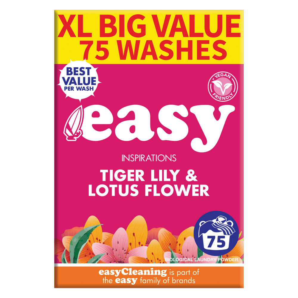 Easy Washing Pwd LIly & Lotus 75 Wash x 2