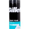 Gillette Shaving Foam Sensitive (Black Cap) 200ml x 6 - Ny Ankomst 25.07.24