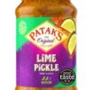 Pataks Lime Pickle Mild 283g x 6 (Etikett) - Ny Ankomst 02.05.25