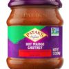 Pataks Mango Chutney Hot 340g x 6 (Etikett) - Ny Ankomst 02.05.25