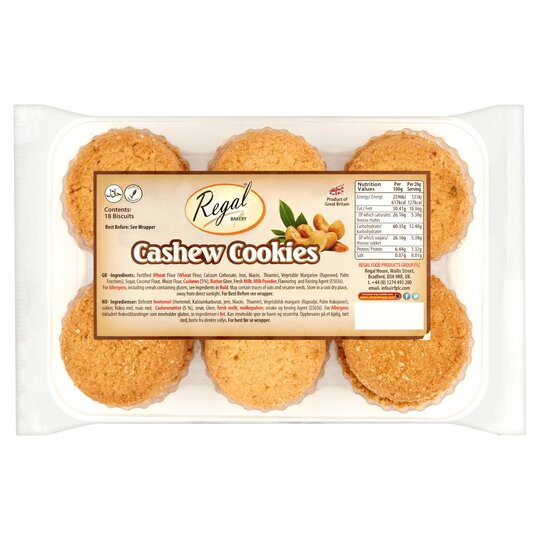 Regal Cashew Cookies 220g x 8