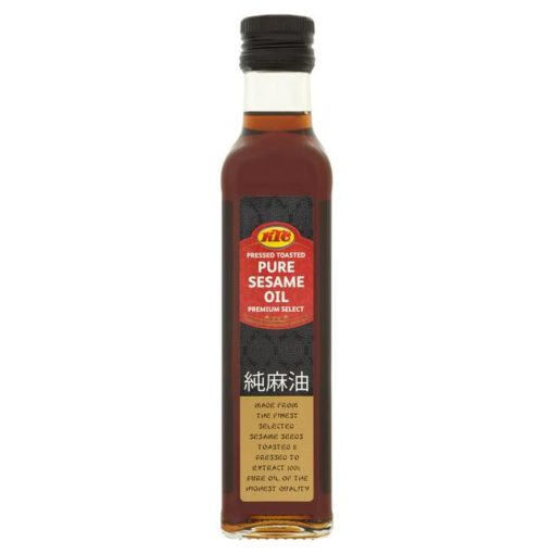 Ktc Sesame Oil Toasted 250ml x 6 - Ny Ankomst 03.10.24