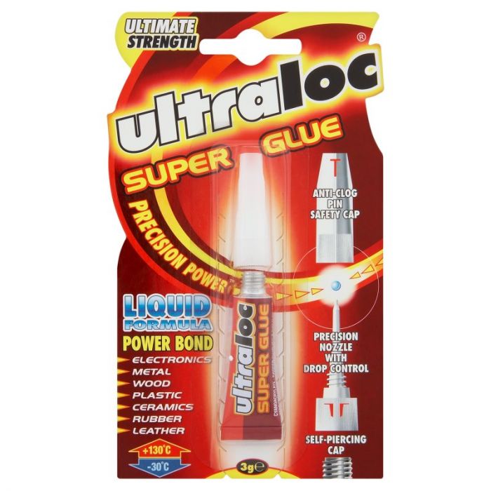 Ultraloc Super Glue Liquid x 24pk