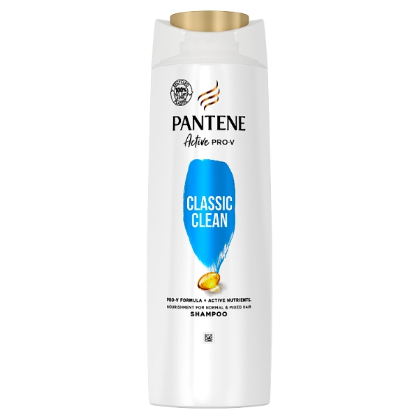 Pantene Shampoo Classic Clean 360ml x 6